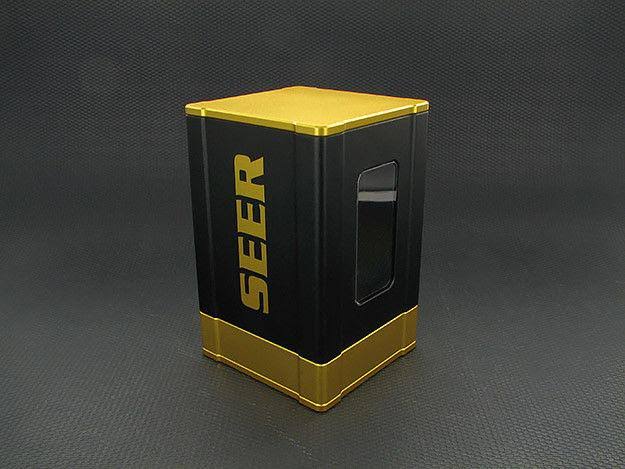 Red Satin Finish Magnetic Close Deck Box E352682