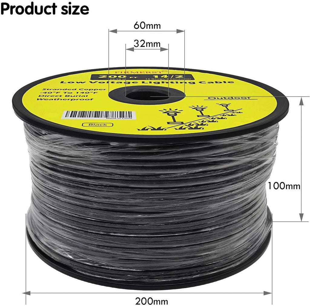 14/2 Low Voltage Landscape Wire 200 Feet T92410