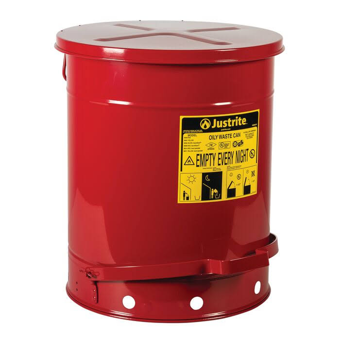14 gal Steel Oily Waste Can N955210