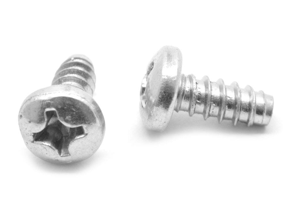Sheet Metal Screw Phillips Pan Head Type B Low Carbon Steel Zinc Plated U641