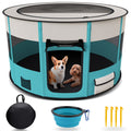 Large Foldable Pet Playpen with Carrying Case S9870