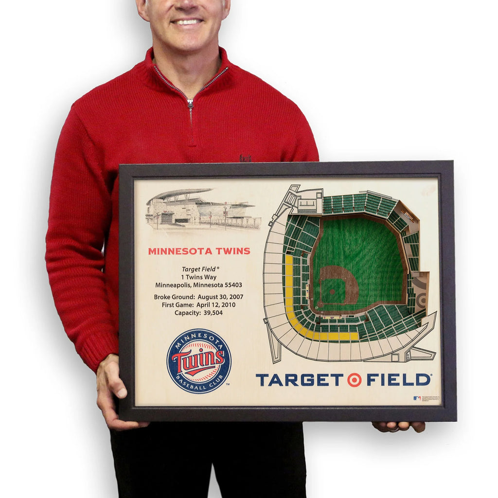 MLB Minnesota Twins 25-Layer 3D Wall Art C712434