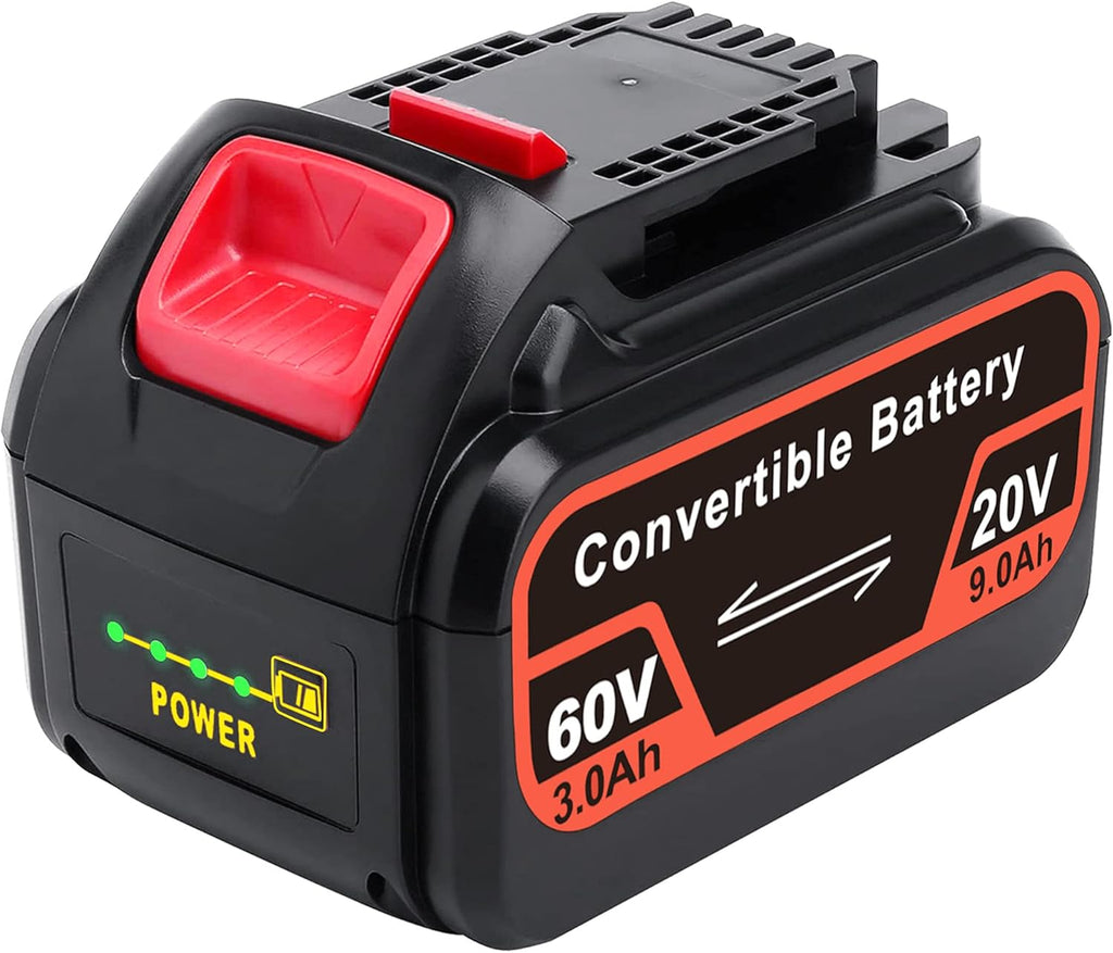 DCB606 Battery Replacement for Dewalt 20V / 60V Cordless Power Tools Battery C3321