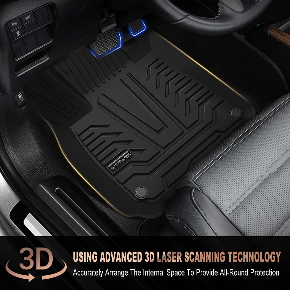 Black All Weather Automotive Floor Mats L238159