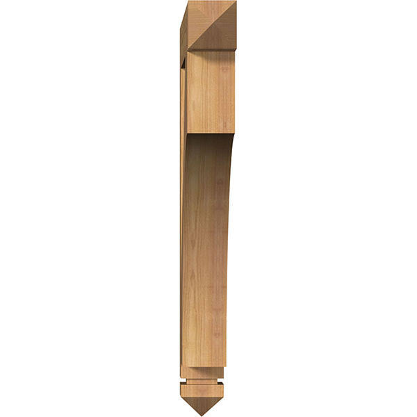 3 1/2x22W x 28x22D x 32x22H Western Red Cedar Bracket X673