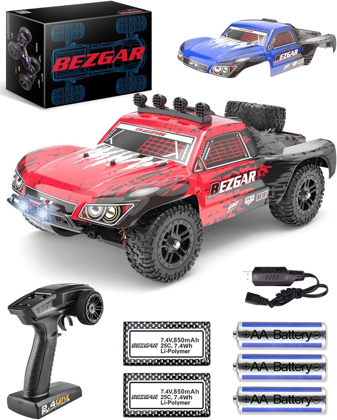 1:10 Scale 4WD Electric Remote Control Truck S1429