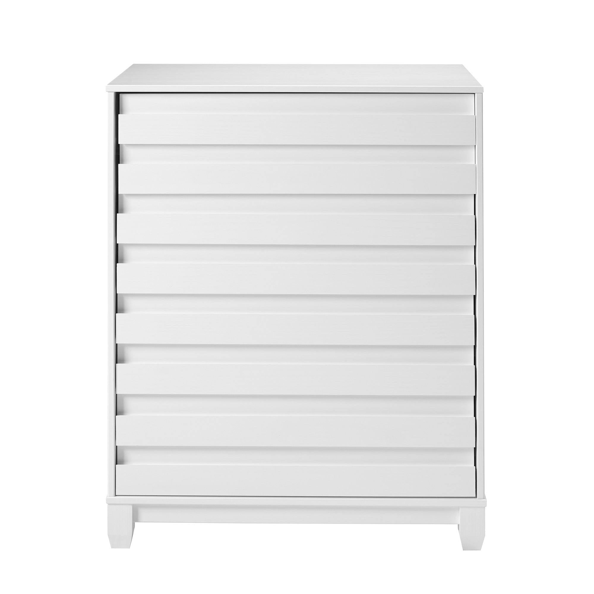 Black 4-Drawer Chest O915