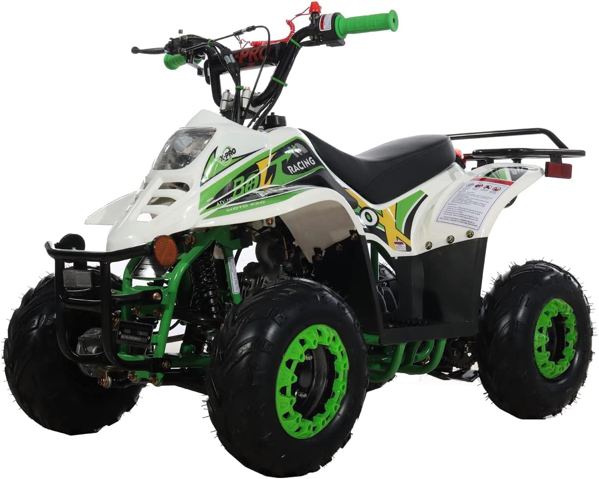 Green 110cc ATV Quad 4 Wheeler Q6740