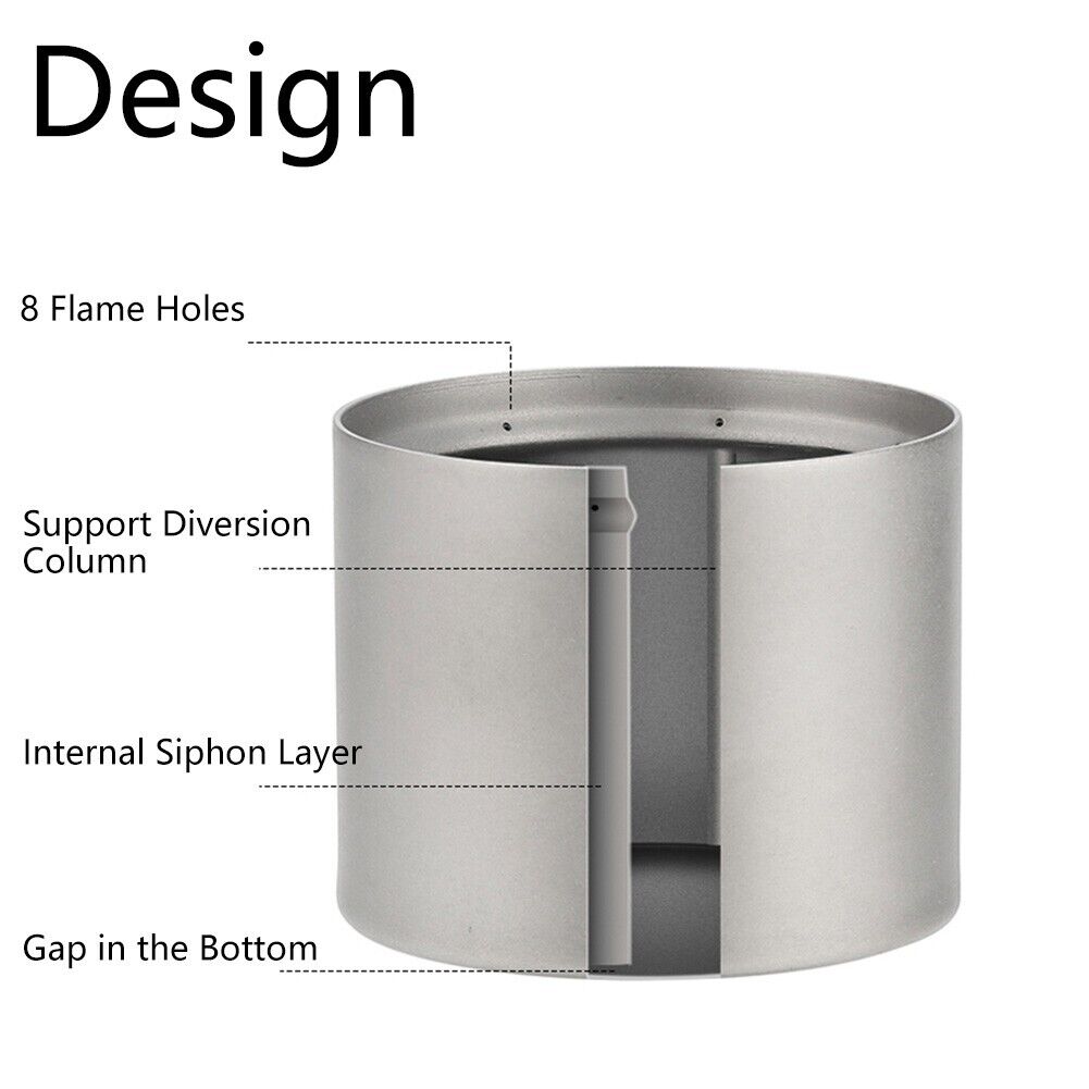 70ml Titanium Alcohol Stove P219428