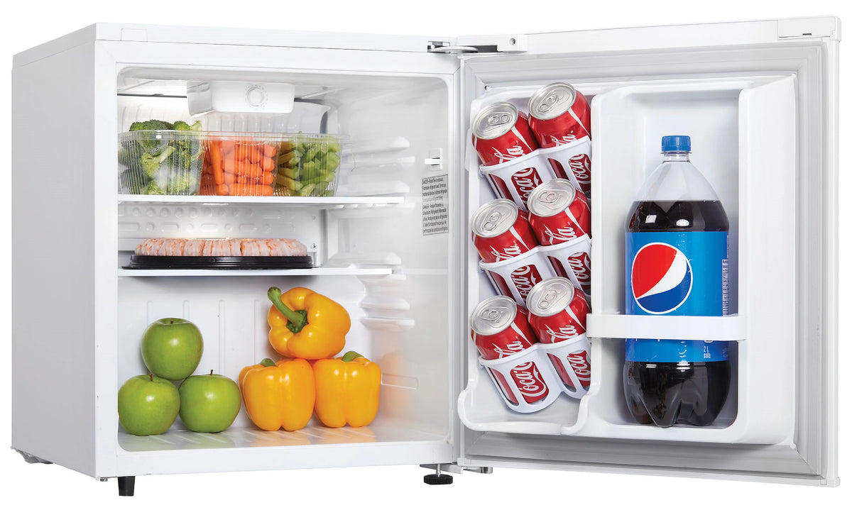 White Compact Refrigerator Q486