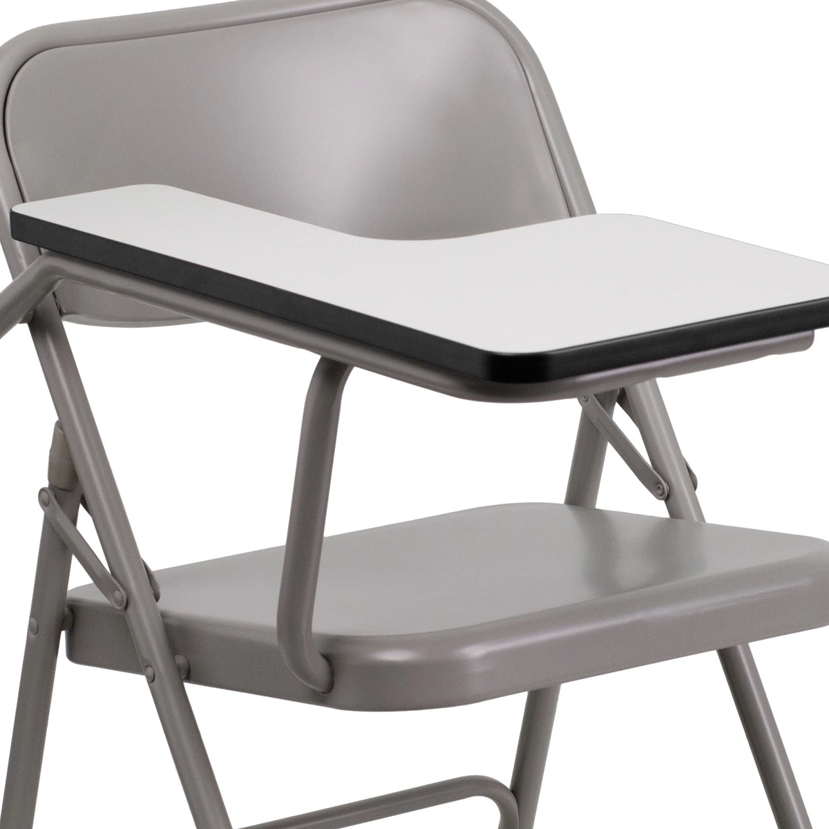 2 Pack Steel Folding Chair with Tablet Arm G8468