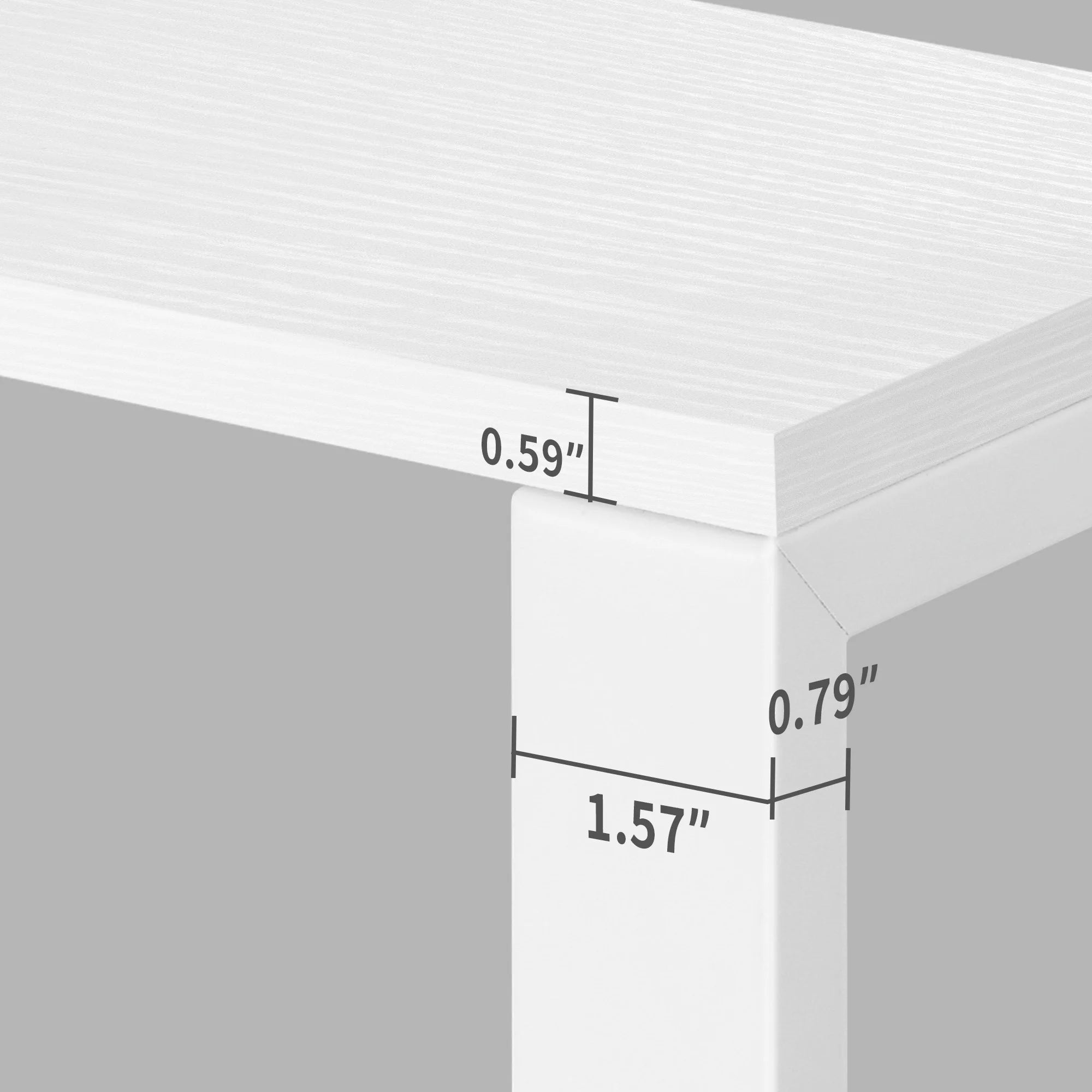 White L Shaped Desk with Power Outlets and Monitor Stand, 3 Drawers, 4 Open Storage Shelves G211
