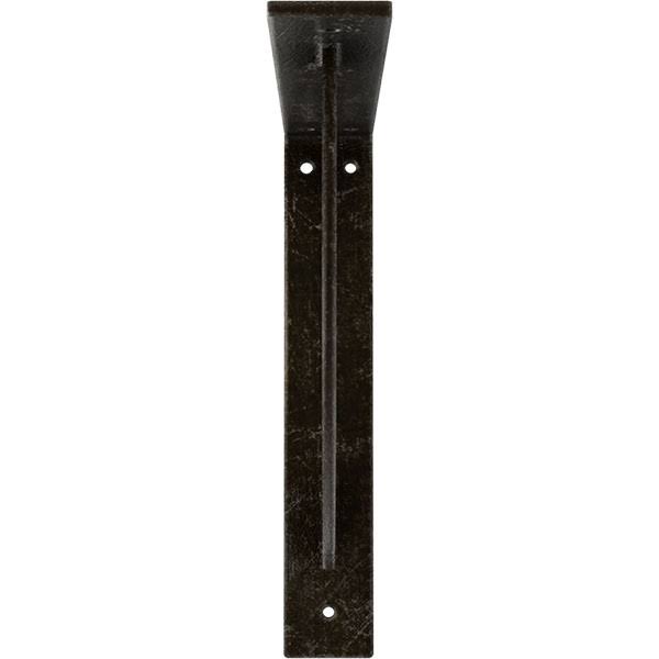 Antiqued Warm Silver Steel Bracket C73370