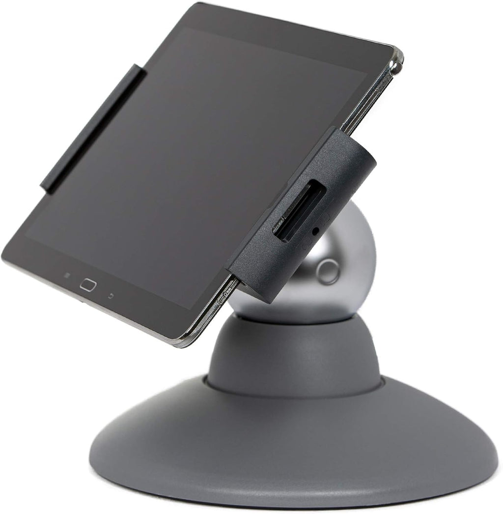 Silver/Charcoal Tablet Floor Stand 47.5 Inches Tall S36030
