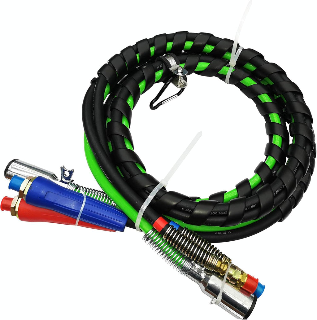 12 Ft 3-in-1 ABS Electrical and Rubber Air Line Hose Assemblies N78128