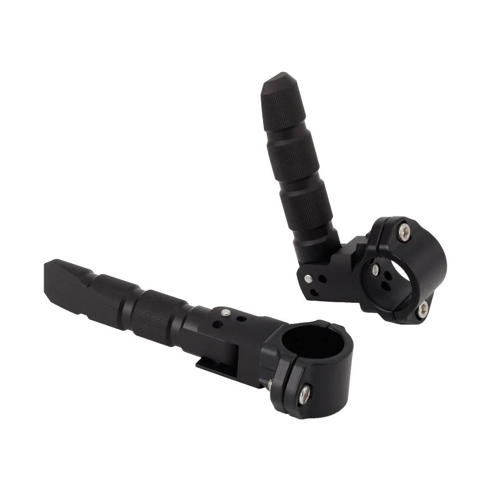 Universal Motorcycle 360 Rotatable Highway Crash Bar Foot Pegs G660068