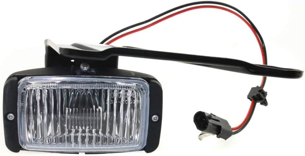 Fog Light Assembly for Chevy C1500 C2500 1988-1997 Passenger Side Pack of 2 B438