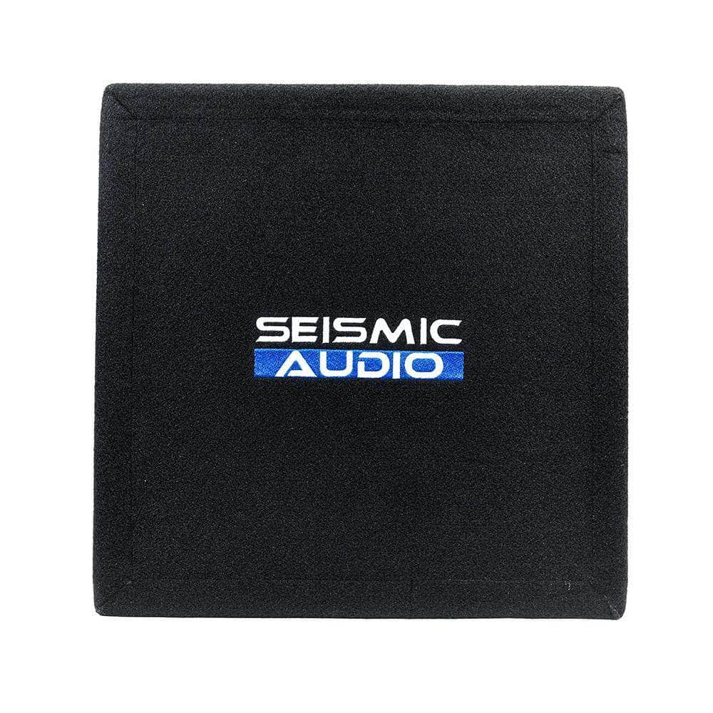 Dual 12 inch Vented 1200 Watt Car Audio Subwoofer Box with LED Lights & Plexiglass Window E494
