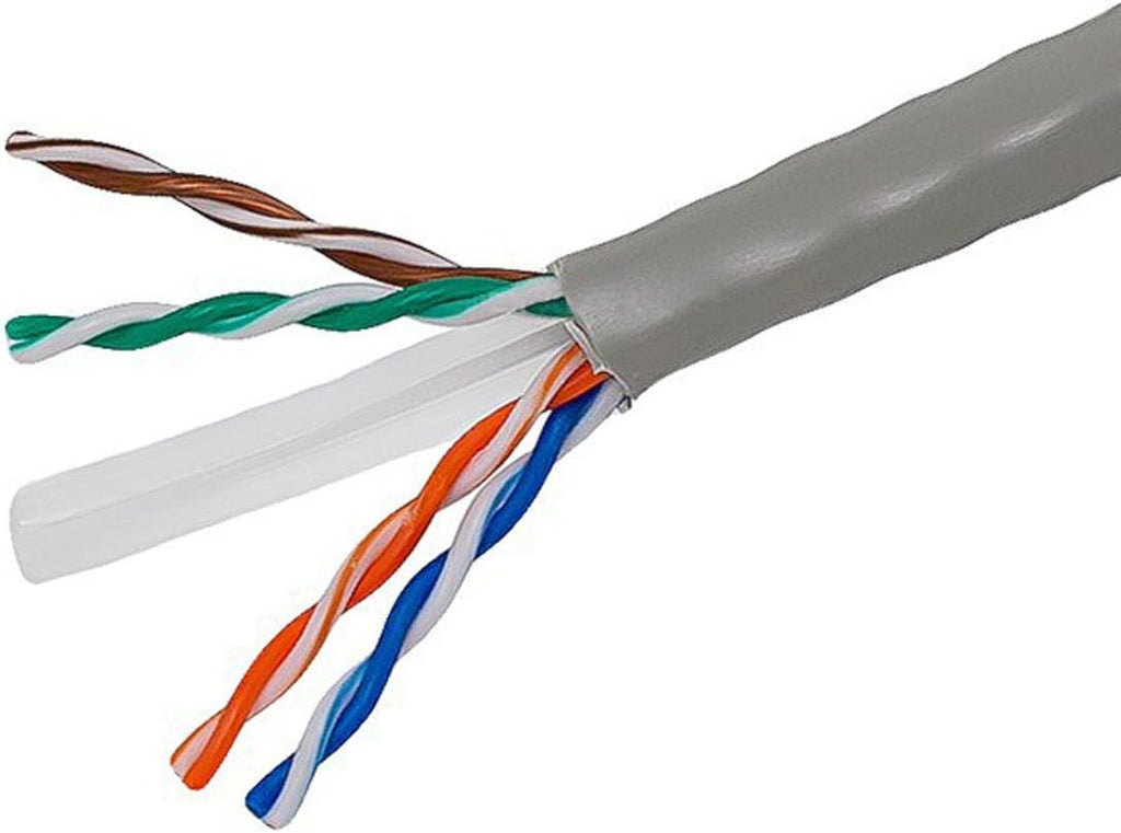 Cat6 Ethernet Bulk Cable, 1000ft, Blue H335