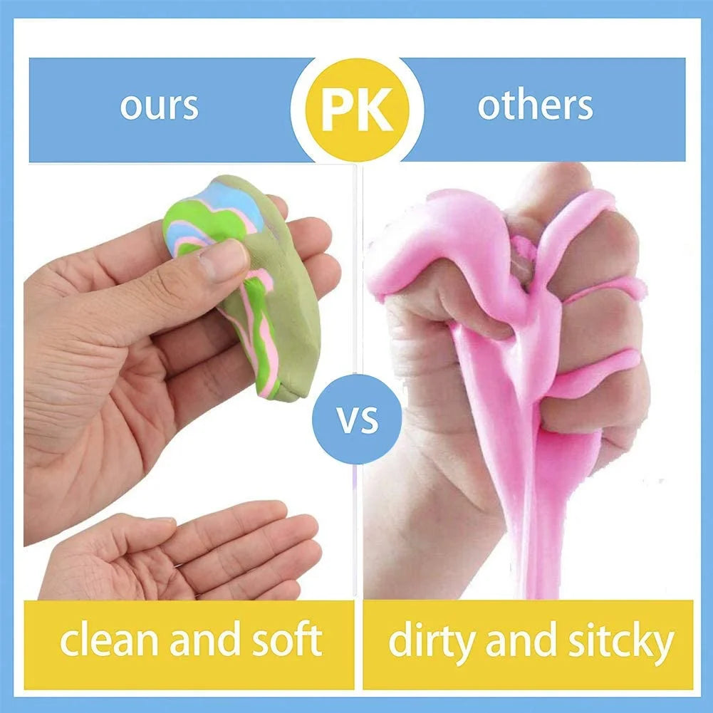 Fluffy Floam Slime Stretchy Soft Clay Toys Non-Toxic E812