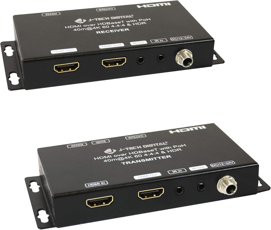 4K HDMI 2.0 Extender with Local Loop Out & Dual Outputs X25007