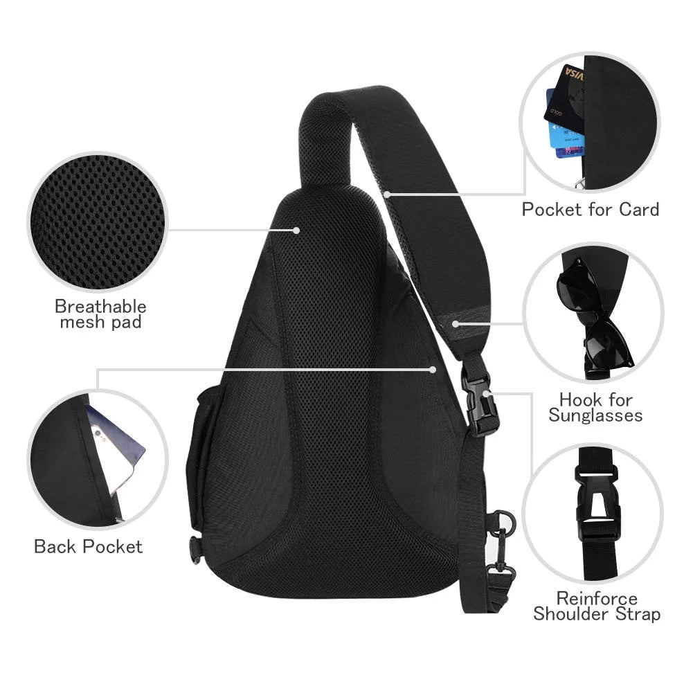 18L Crossbody Sling Bag E3810