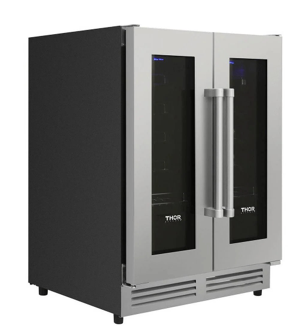 42 Bottle Dual Zone French Door Built-In Wine Cooler R342952