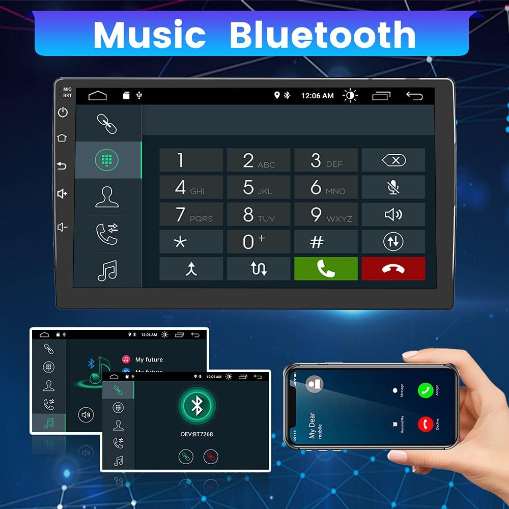 10 inch Touch Screen Car Radio Stereo E304