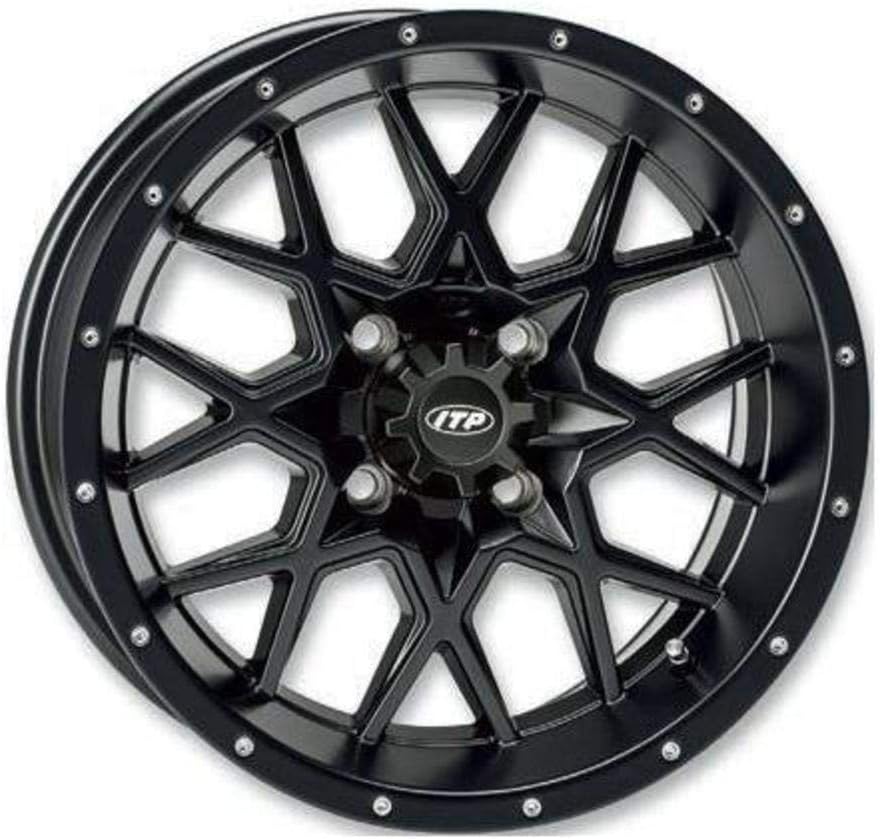 Hurricane Wheel 14x7 4/110 Matte Black C962682