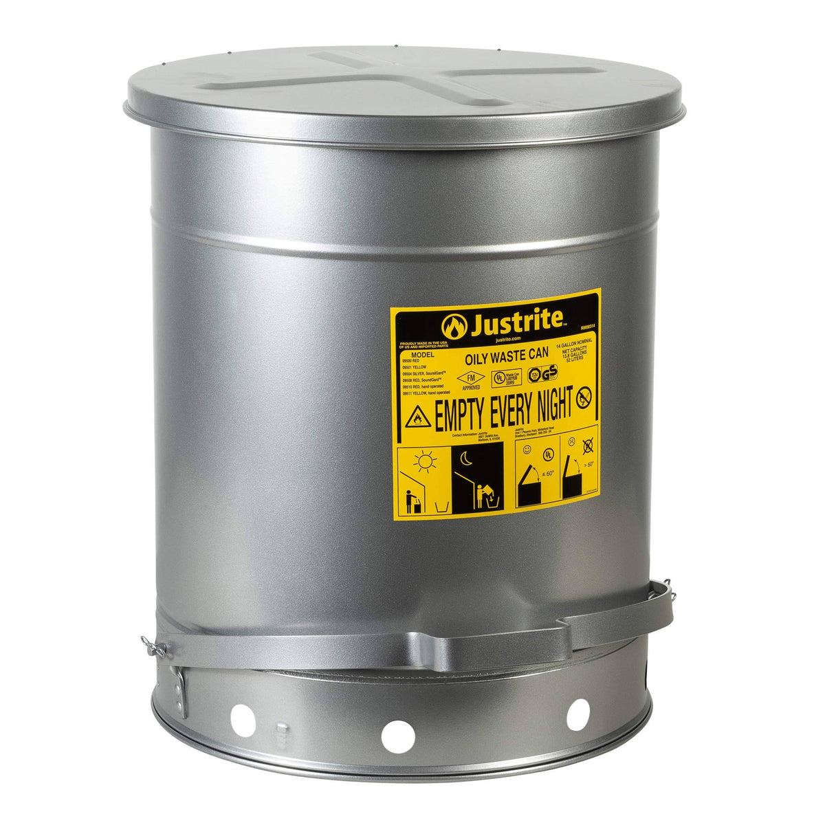 14 gal Steel Oily Waste Can N955210