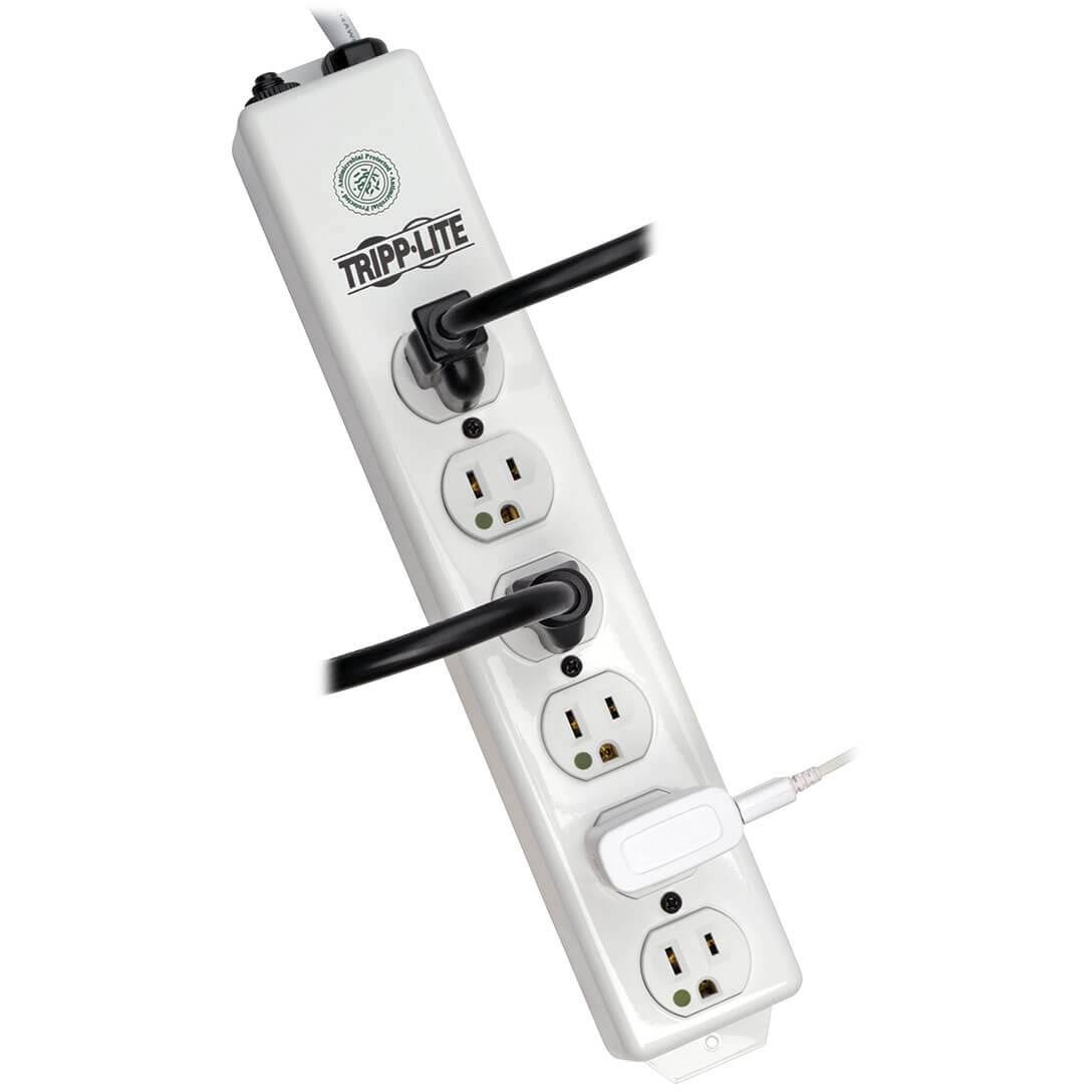 6-Outlet Medical Power Strip 15ft Cord V663