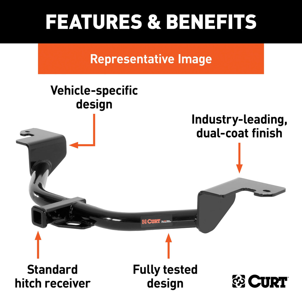 Class 1 Hitch with Ball Mount and Installation Hardware X1379