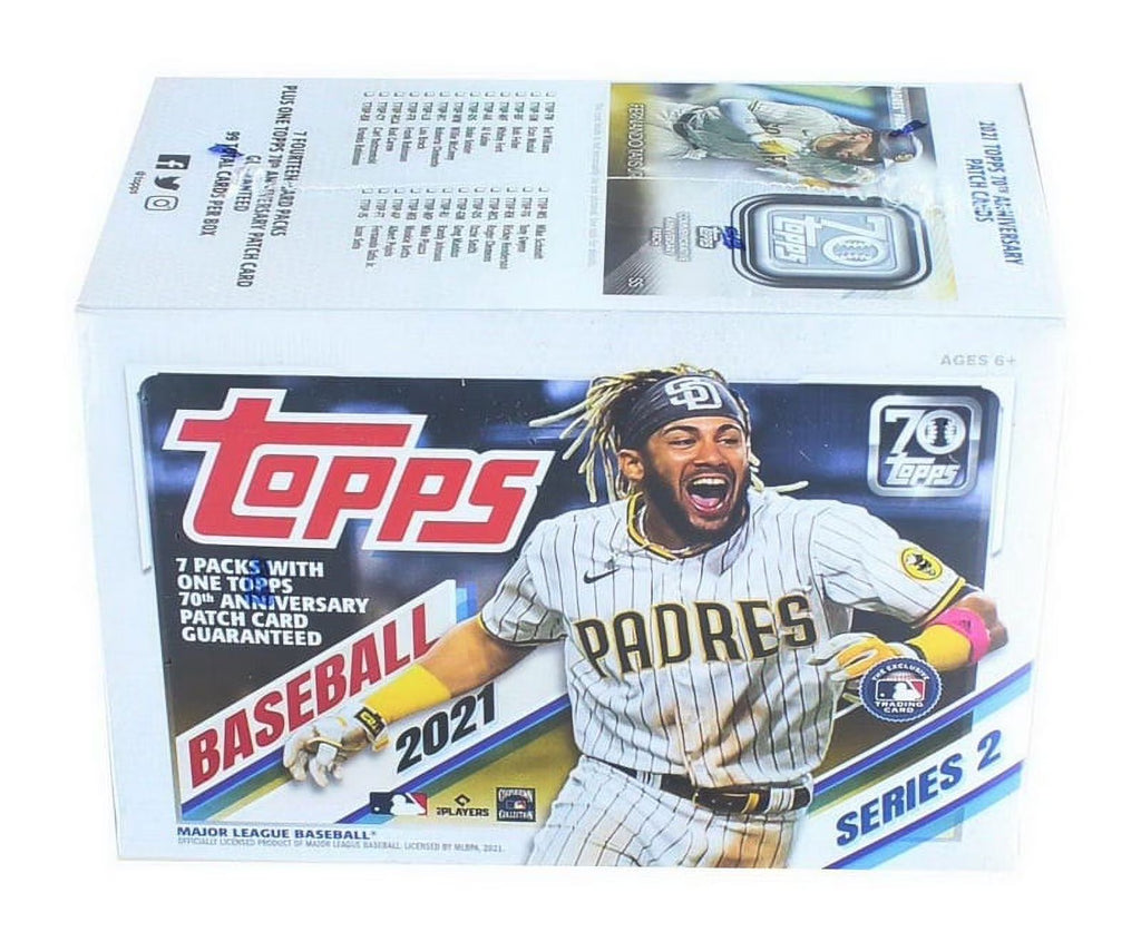 MLB 2021 Topps Baseball Series 2 Relic Box, 7 Packs E537