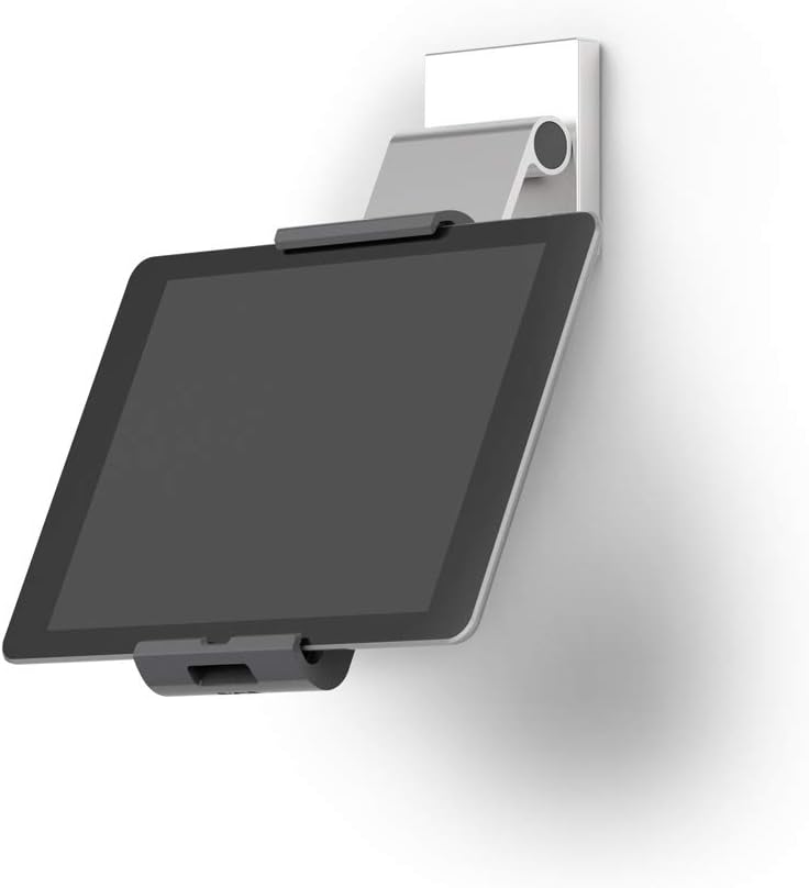 Silver/Charcoal Tablet Floor Stand 47.5 Inches Tall S36030