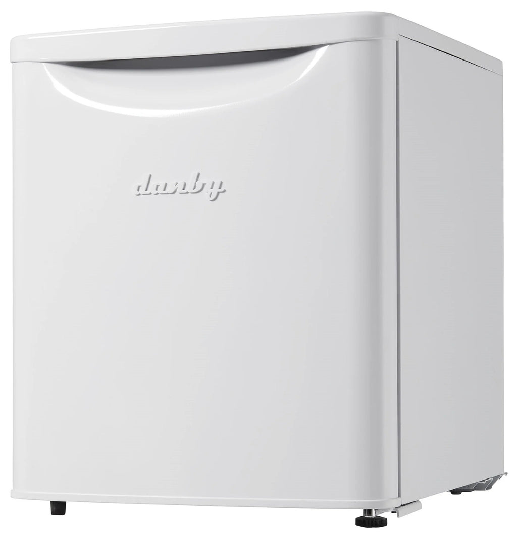 White Compact Refrigerator Q486