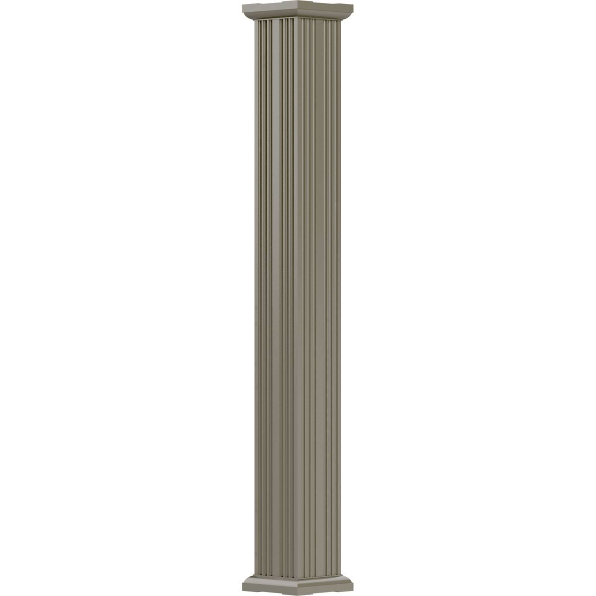 8x22 x 10& Square Shaft Aluminum Column W156098