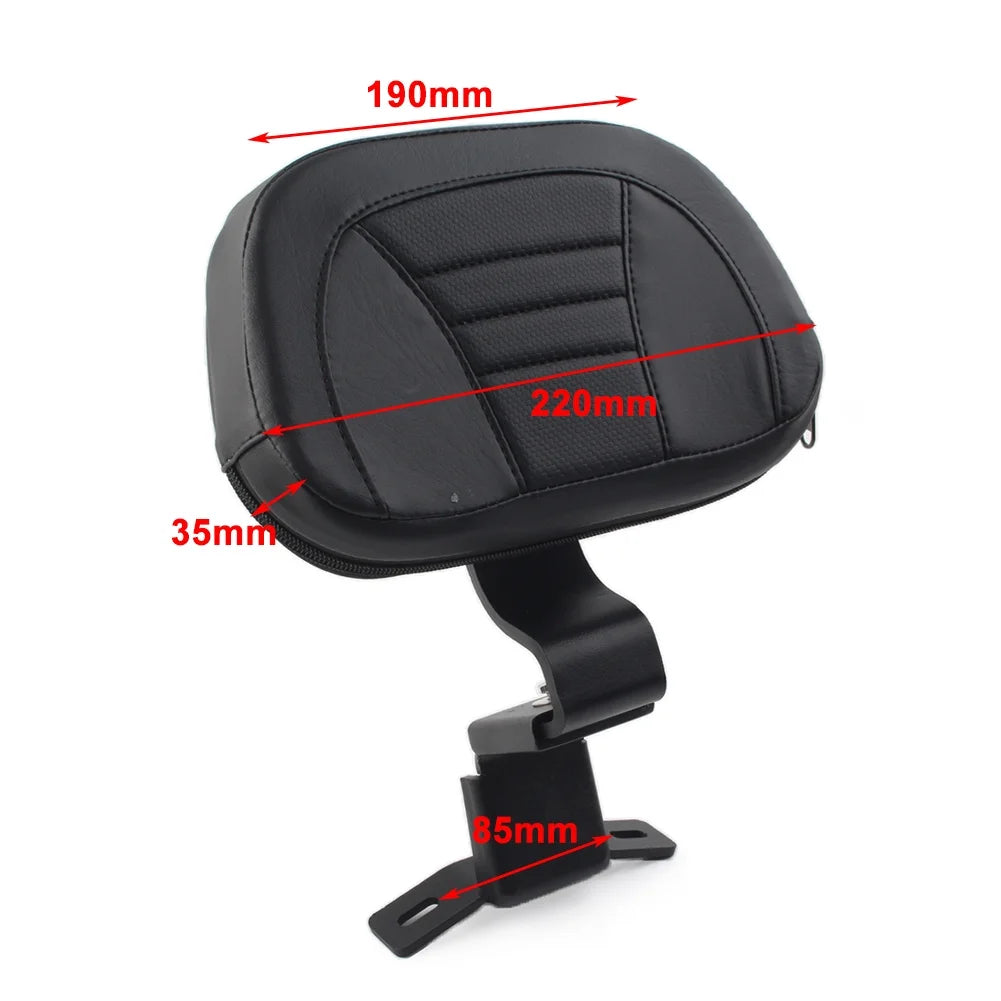 Motorcycle Front Driver Rider Backrest Pad P430