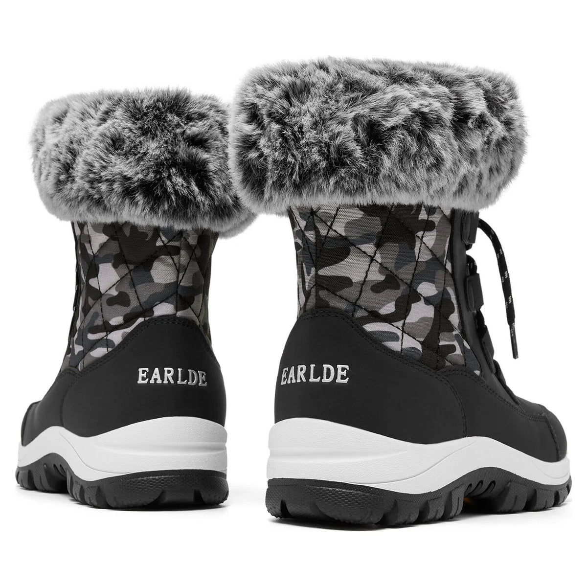 Waterproof Mid Calf Women's Snow Boots C4686