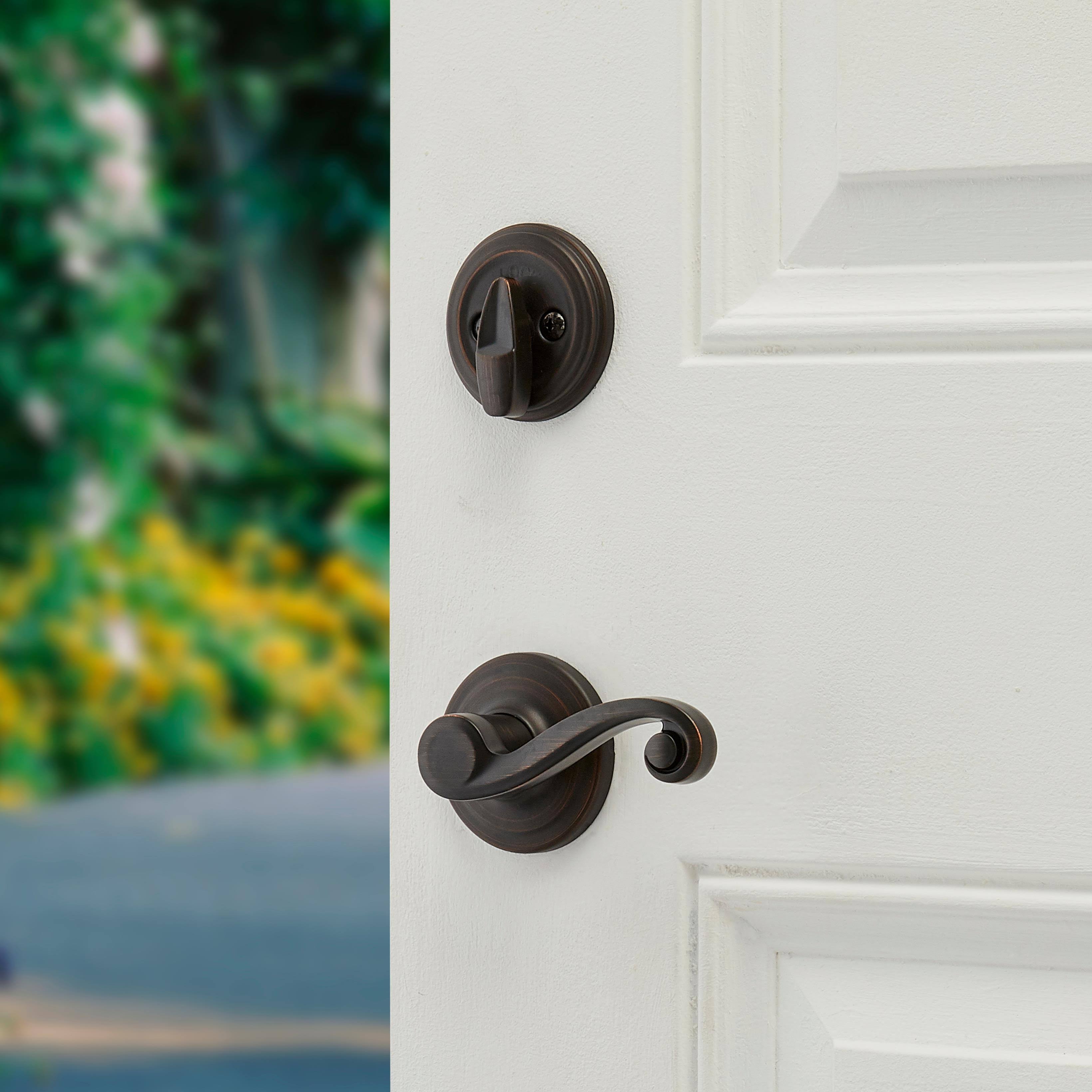 Venetian Bronze Door Handleset with Lever G449