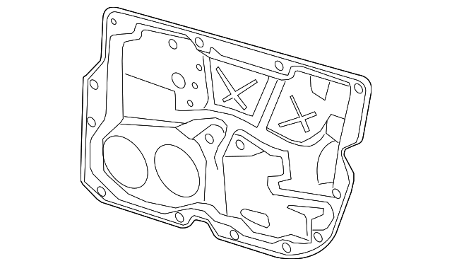 2004-2006 Volkswagen Phaeton Window Regulator A8129
