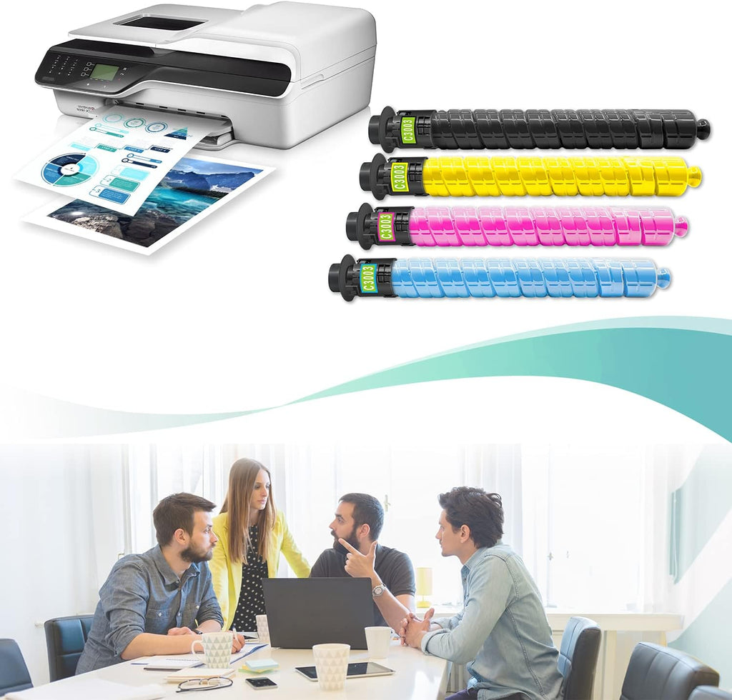 4-Pack Black Cyan Magenta Yellow Toner Cartridge K96281