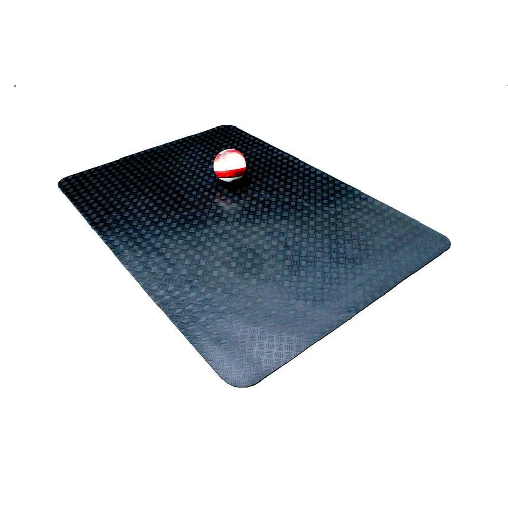 Black Rubber Garage Matting P59315