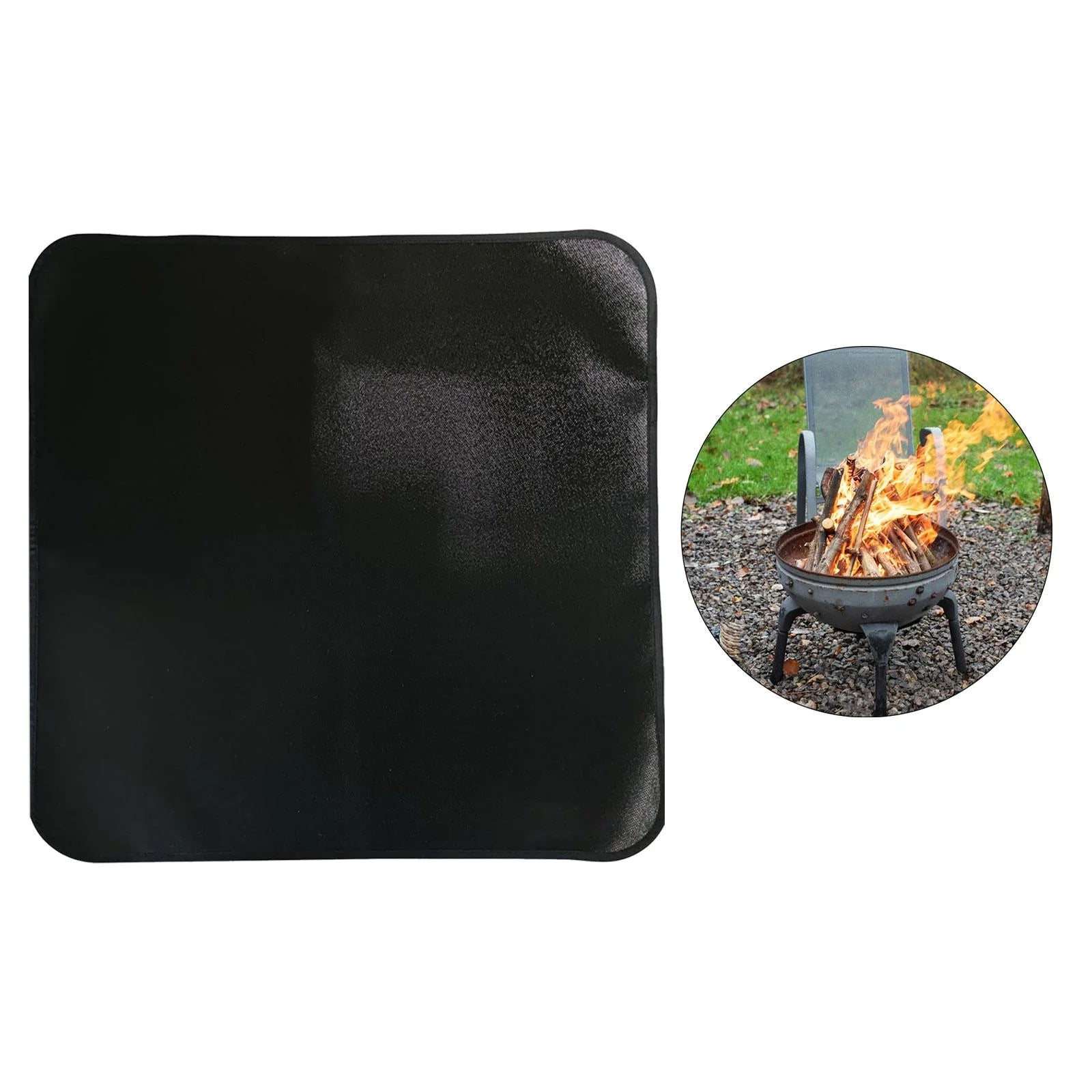 Camping Fireproof Mat Blanket Heat Resistant Mat C684