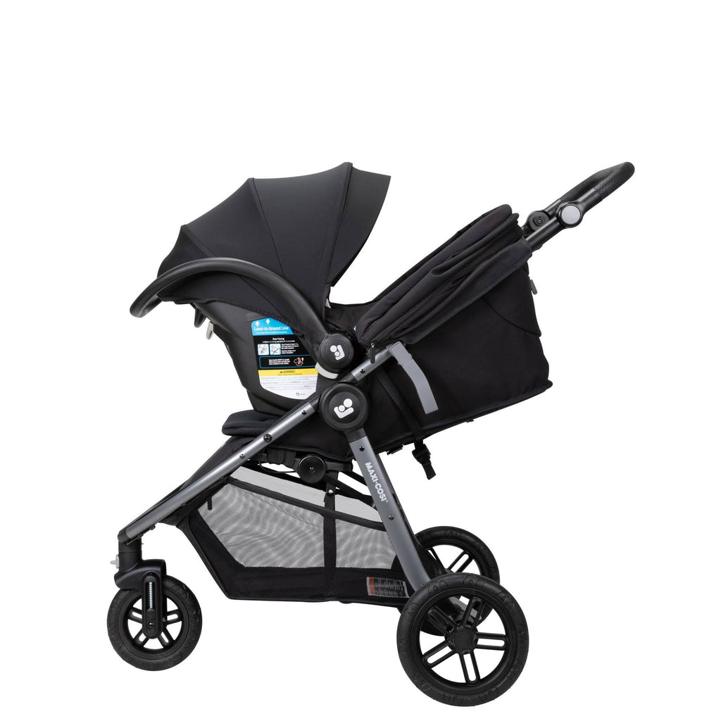 3-Wheel Travel System Midnight Black P197502