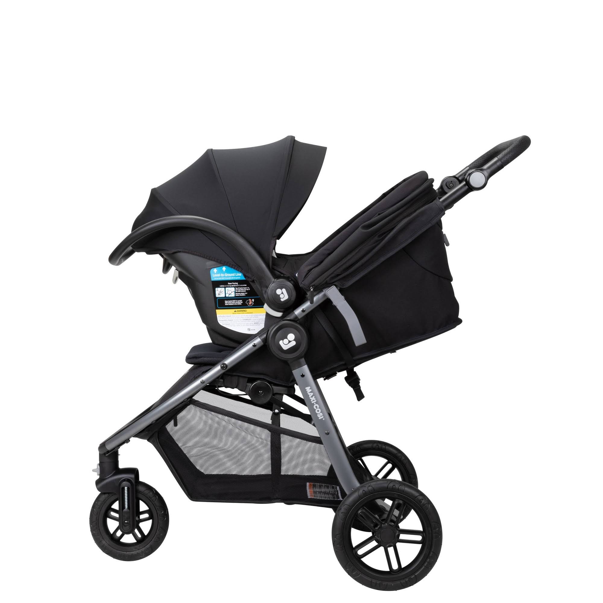 3-Wheel Travel System Midnight Black P197502