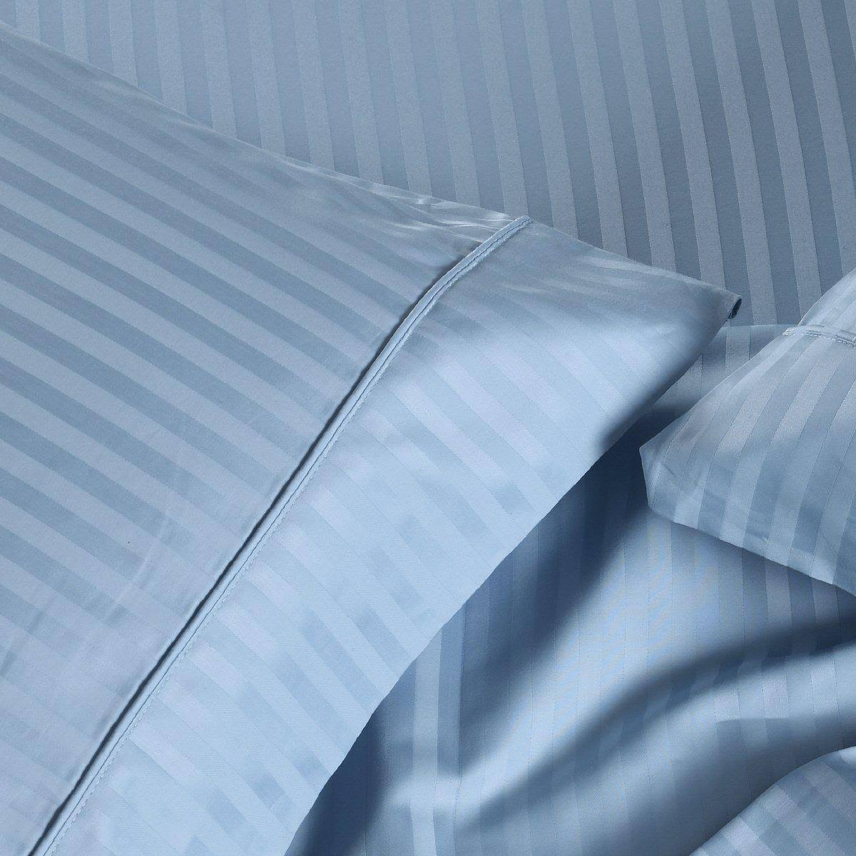 King / Ivory Striped Sheet Set K1151