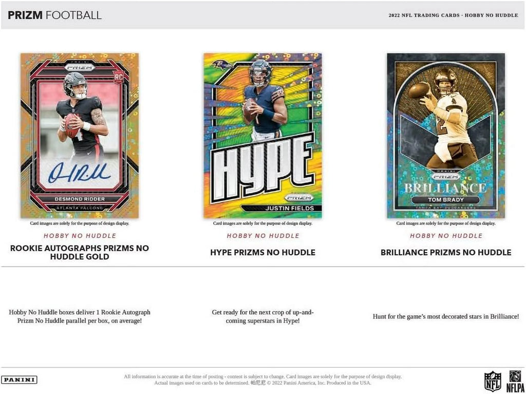 2022 Panini Prizm Football Hobby Box C1146