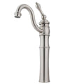 Brushed Nickel Single-Handle Bathroom Faucet V57168