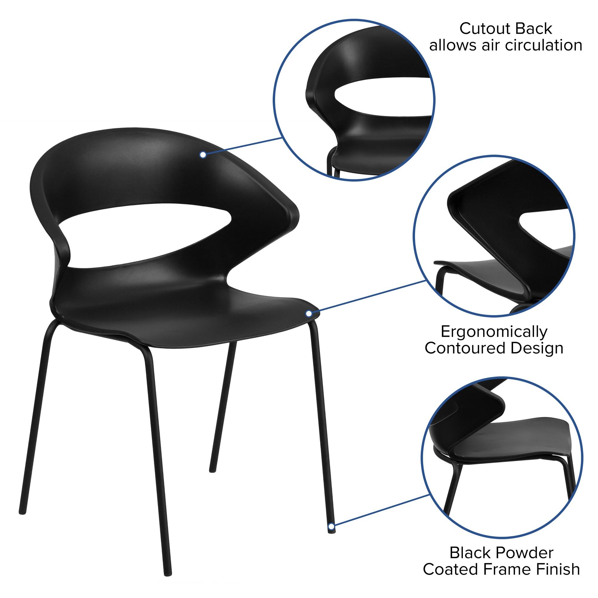Black Stack Chair E15274