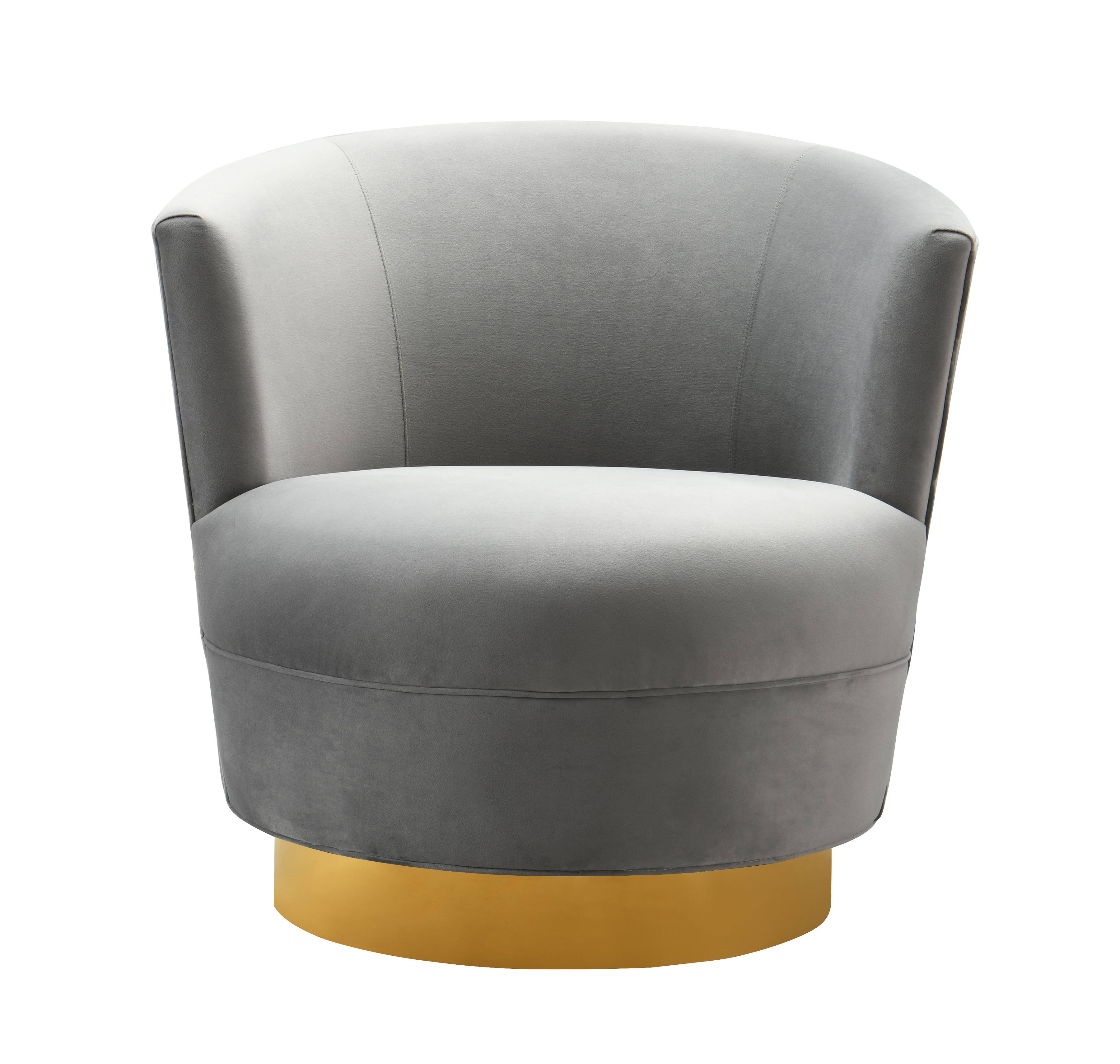 Grey Swivel Chair P710